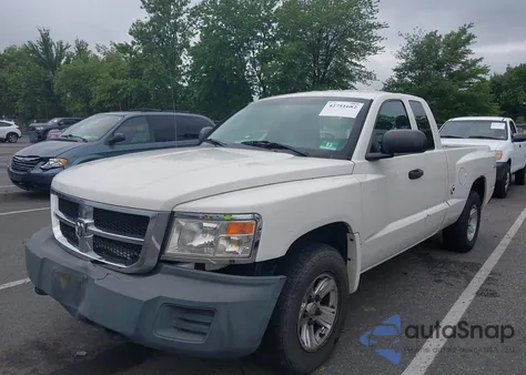 2008 Dodge Dakota Sxt/Bighorn/Lonestar из США, поврежденный, VIN 1D3HW32K78S638626